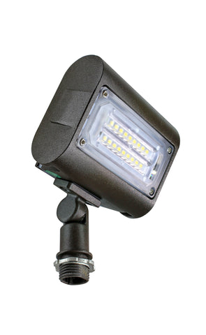15 Watt Low Profile Flood Light - Bronze