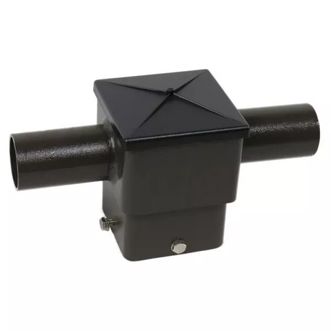 Tenon Adaptor for 5 Inch Square Poles with 2 Horizontal 180 Degree Tenons